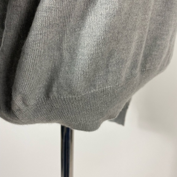 PRONTO UOMO Extra Fine Merino V Neck Sweater Large - Picture 6 of 8